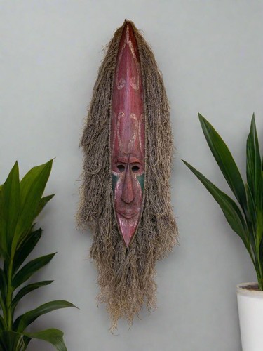 Rustic primitive tribal wall - rustic,